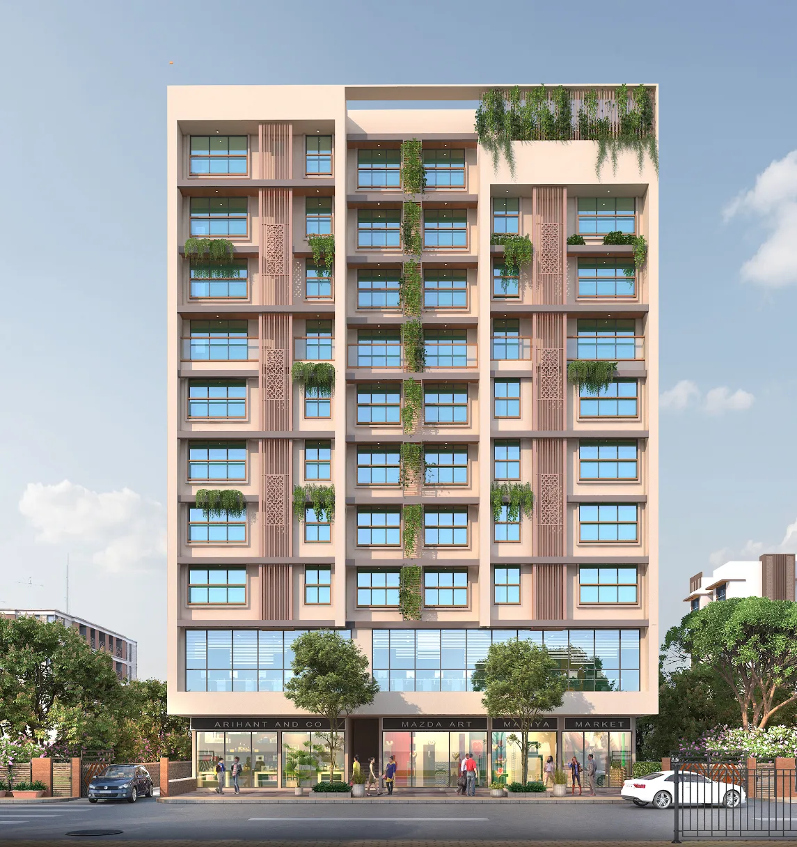 1 BHK Semi-Furnished in Rishabraj Sujai , Malad East
