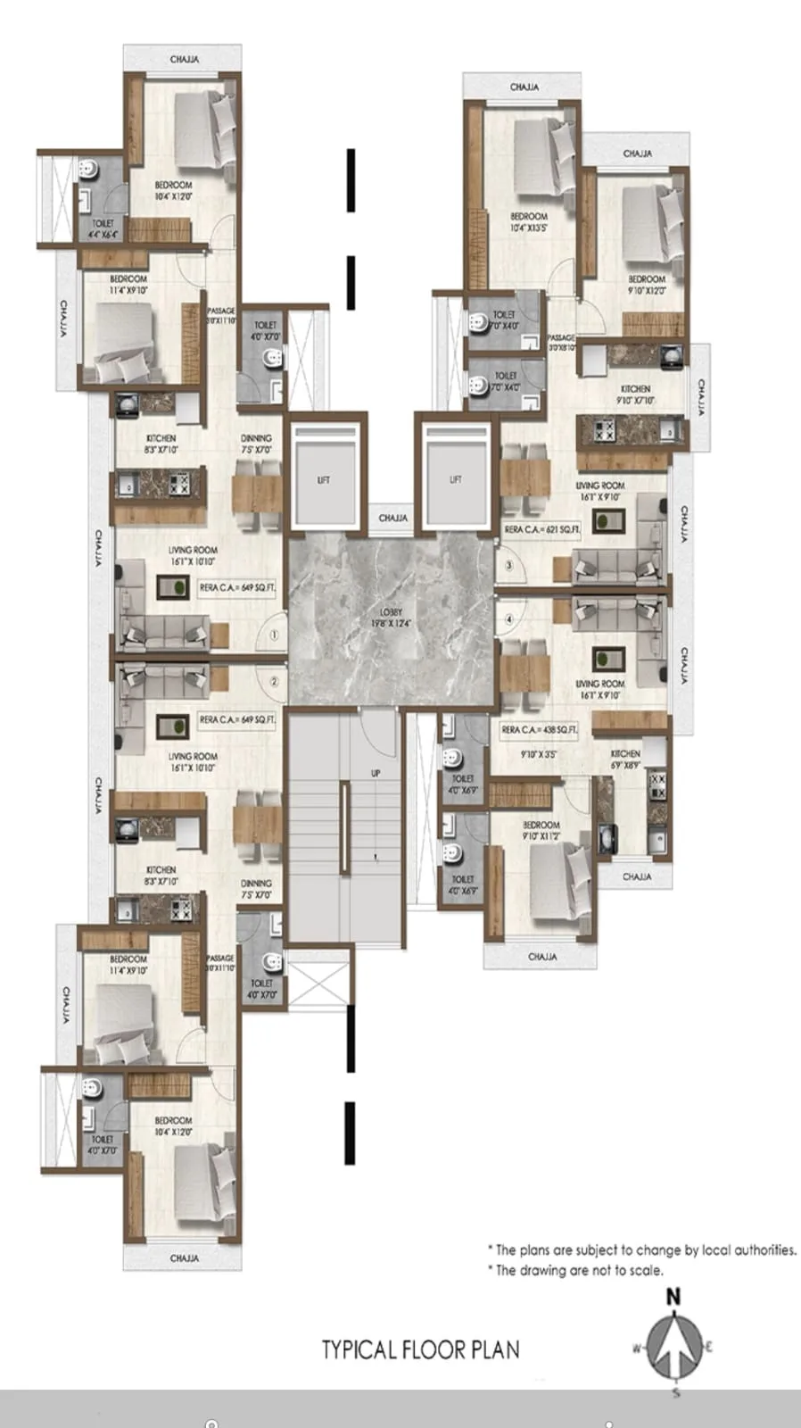 Sparsh, Malad West — floor plan 1