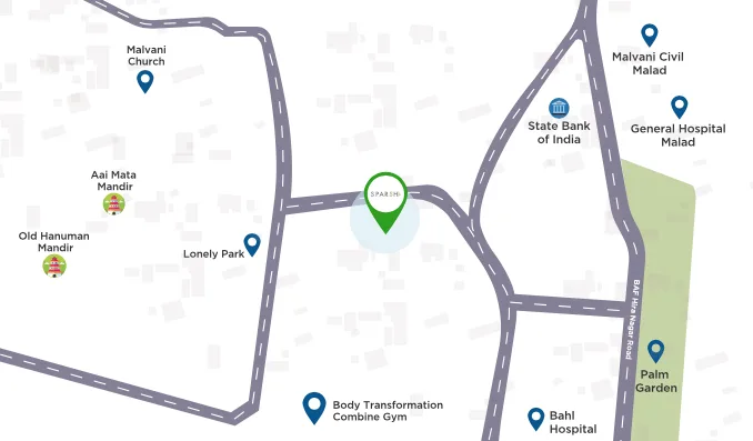 Sparsh, Malad West — floor plan 2