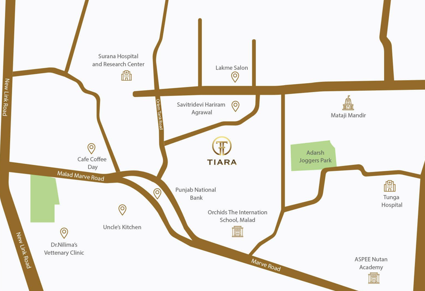 Tiara, Malad West — floor plan 2