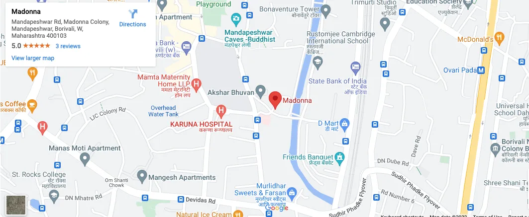 Madonna, Borivali West — floor plan 1