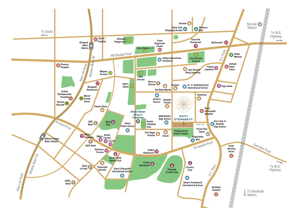 Daivi Eterneety, Borivali West — floor plan 2