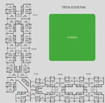 N G Platinum City, Achole — floor plan 1