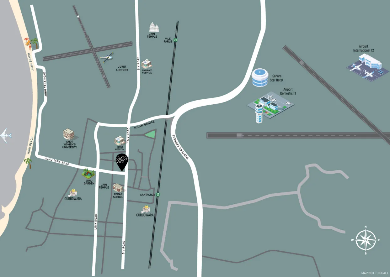 The Gateway, Santacruz West — floor plan 2