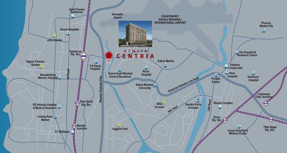 Atmiya Centria, Santacruz East — floor plan 2