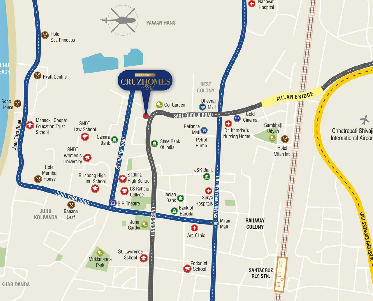 Veena Solace, Santacruz West — floor plan 2