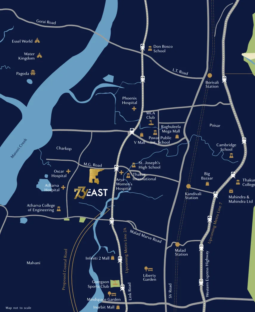73 East, Kandivali West — floor plan 2