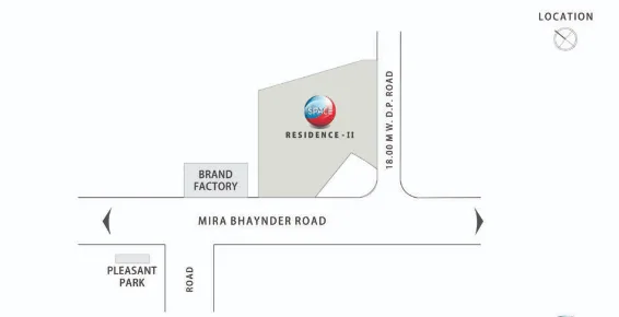 Space Residence 2, Mira Road — floor plan 2