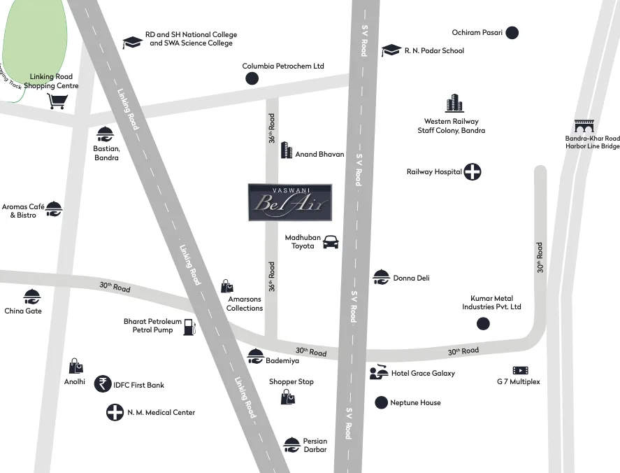 Vaswani Bel Air, Bandra West — floor plan 2