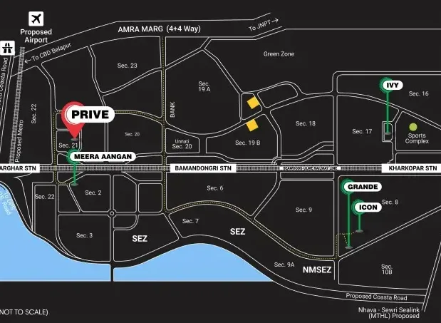 Progressive Prive, Ulwe — floor plan 2