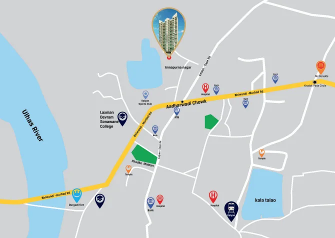 Sarvoday Onyx, Kalyan — floor plan 2