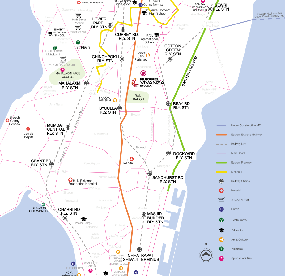 Ruparel Vivanza, Byculla — floor plan 2