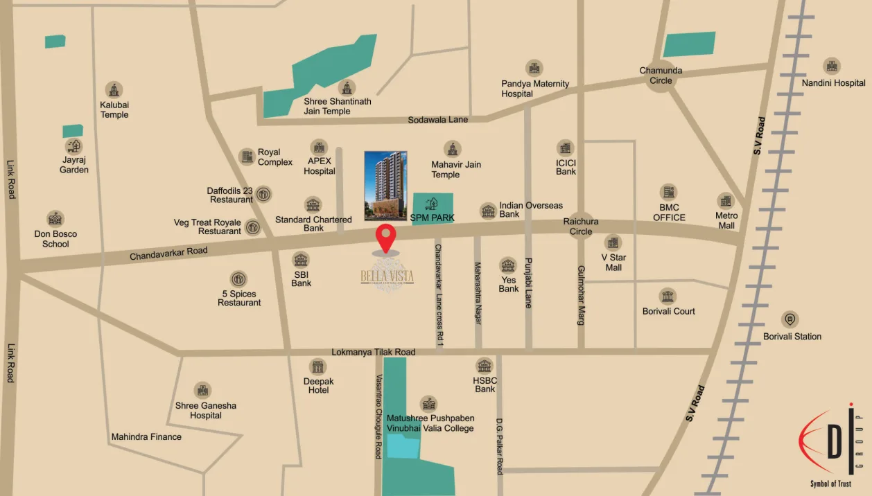 Bella Vista, Borivali West — floor plan 2