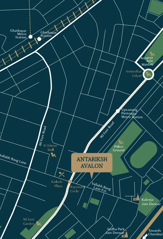Antariksh Avalon, Ghatkopar East — floor plan 2