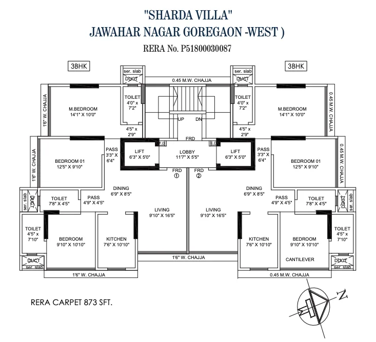Gundecha Sharda Villa, Goregaon West — floor plan 1