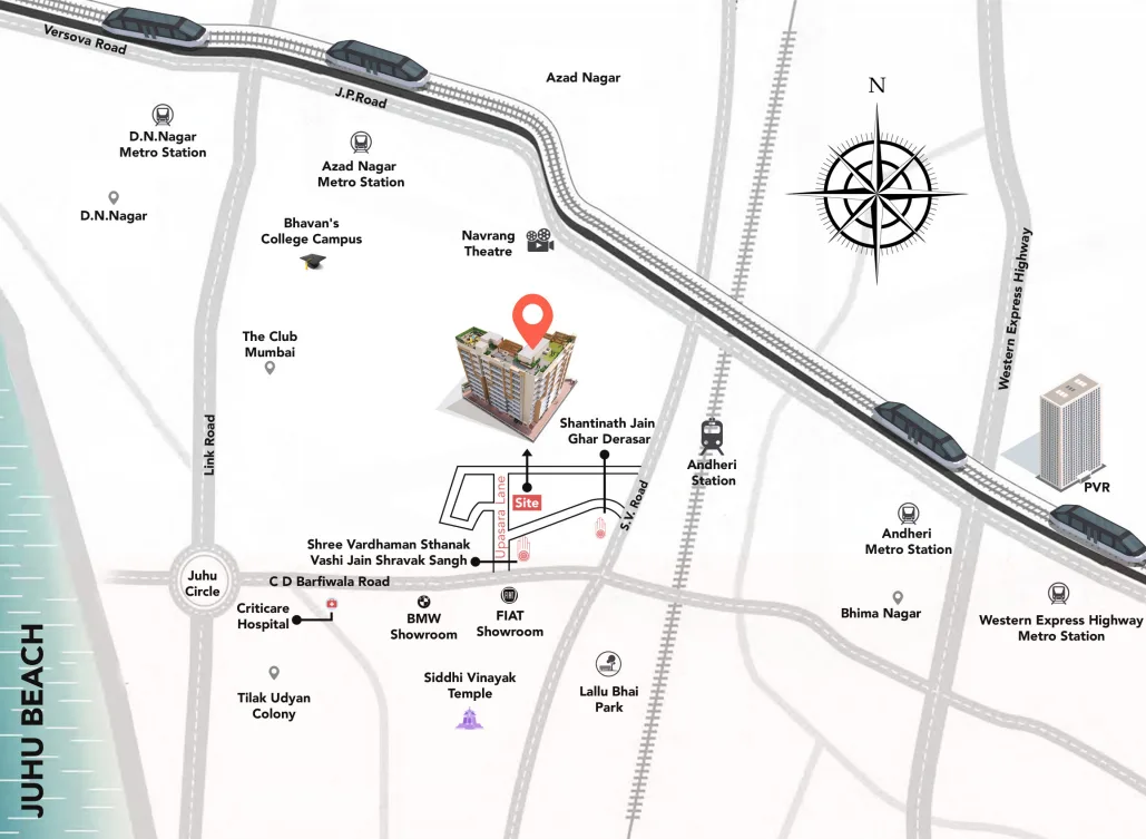Swashraya, Andheri West — floor plan 2