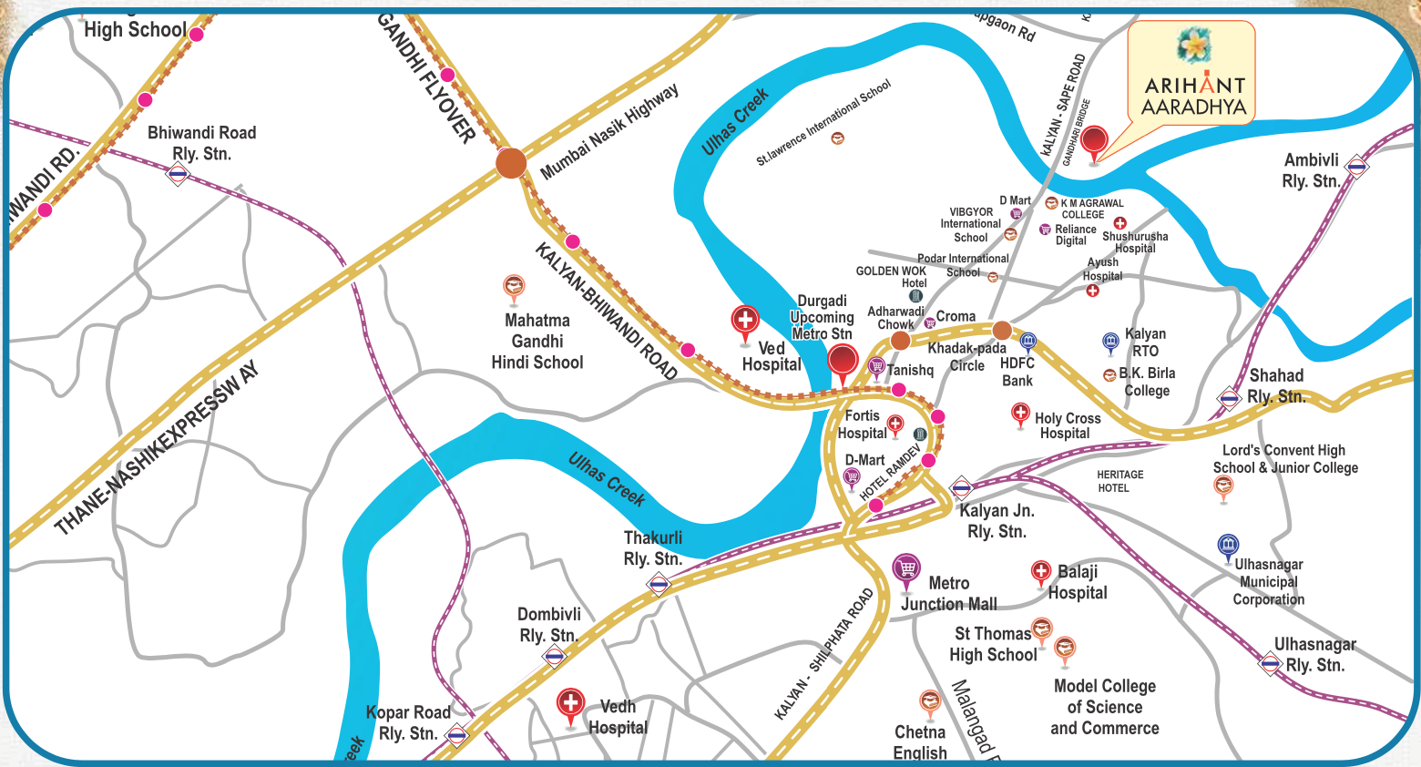 Arihant Aaradhya Phase II, Kalyan — floor plan 2