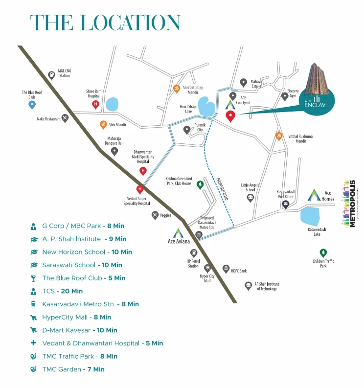 Ace Enclave, Thane West — floor plan 2