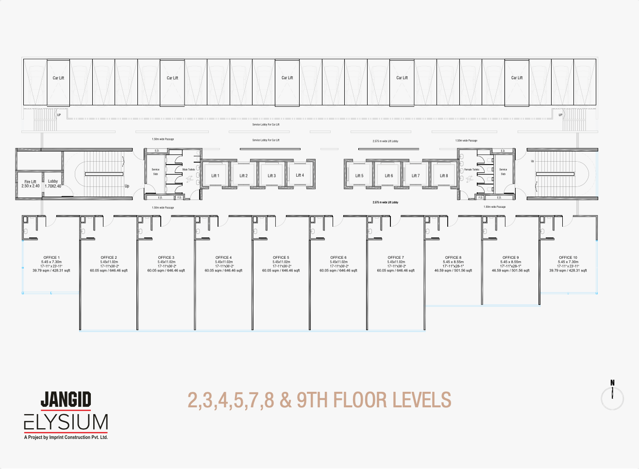 Jangid Elysium, Borivali East — floor plan 1