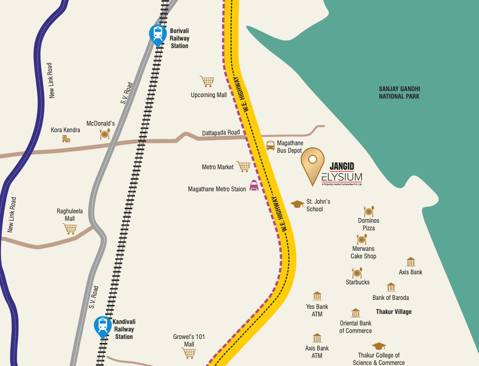 Jangid Elysium, Borivali East — floor plan 2