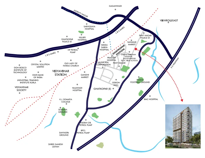 Adityaraj Star, Ghatkopar East — floor plan 2