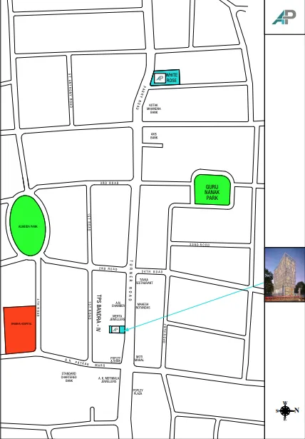 Kalpak Optimus, Bandra West — floor plan 2