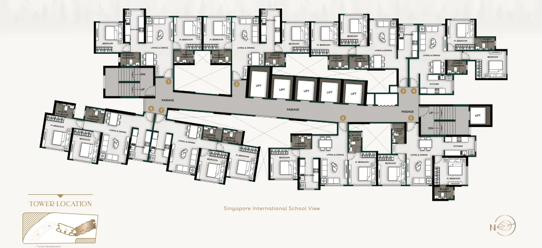 Aaradhya Parkwood, Mira Road — floor plan 1