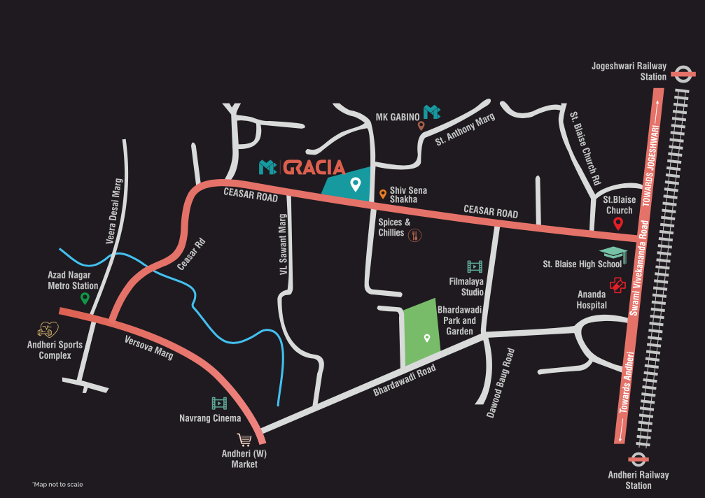 MK Gracia, Andheri West — floor plan 2
