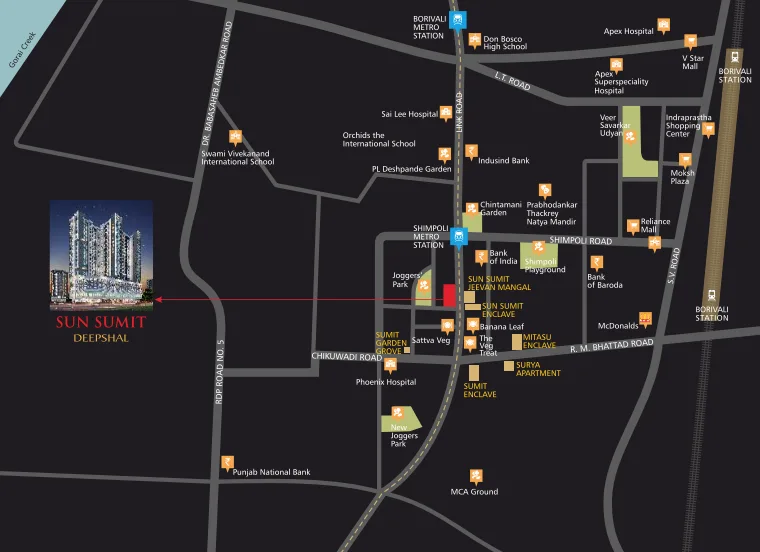 Sun Sumit Deepshal, Borivali West — floor plan 2
