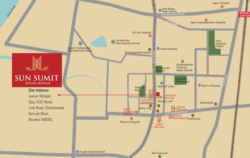 Sun Sumit Jeevan Mangal, Borivali West — floor plan 2
