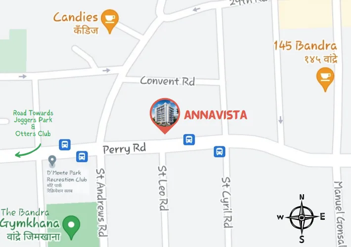 Annavista, Bandra West — floor plan 2