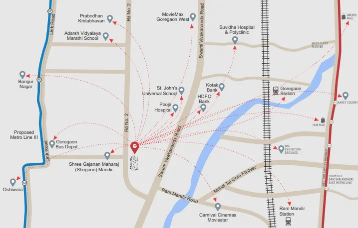 Shivam Gulmohar, Goregaon West — floor plan 2