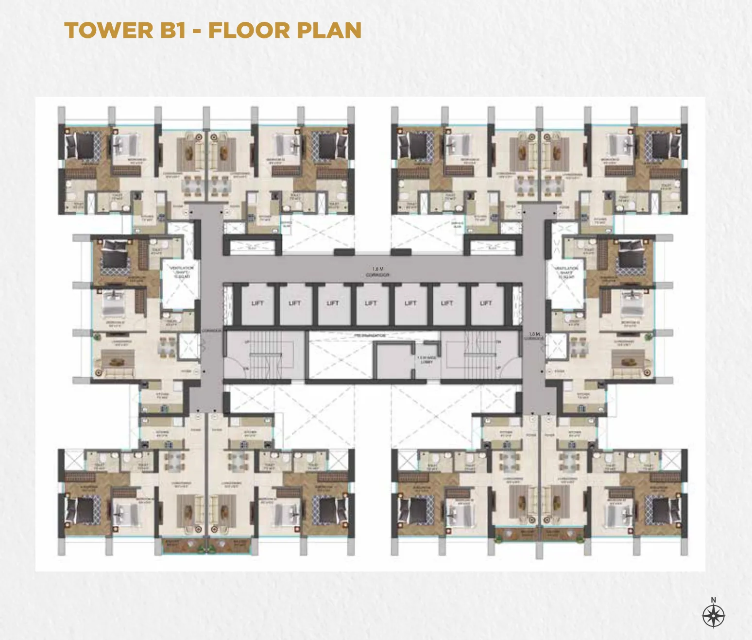 25Hourlife, Thane West — floor plan 1