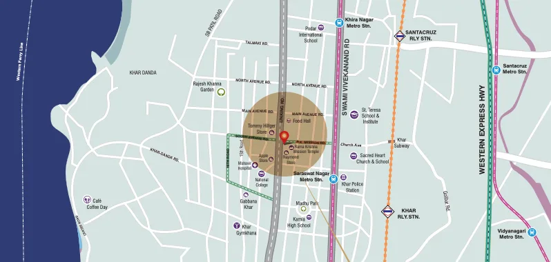 Platinum Avenue, Khar West — floor plan 2