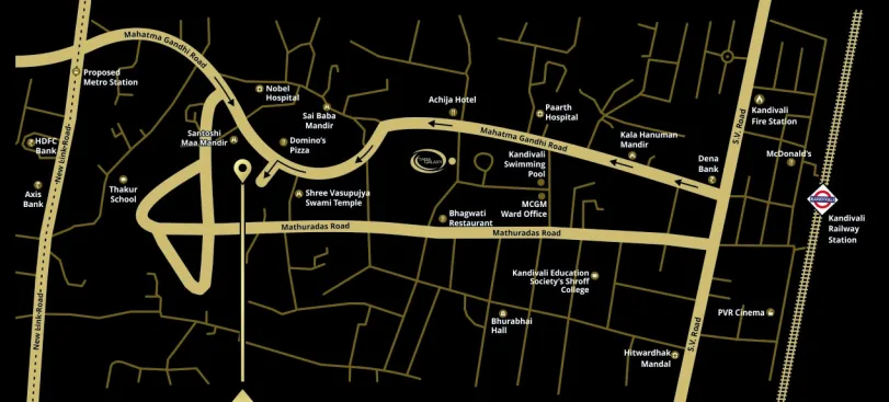 Zen Gardens, Kandivali West — floor plan 2