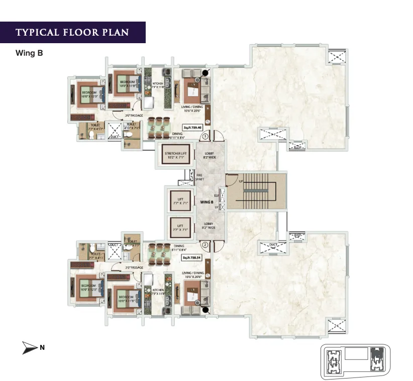 Verve, Goregaon West — floor plan 1
