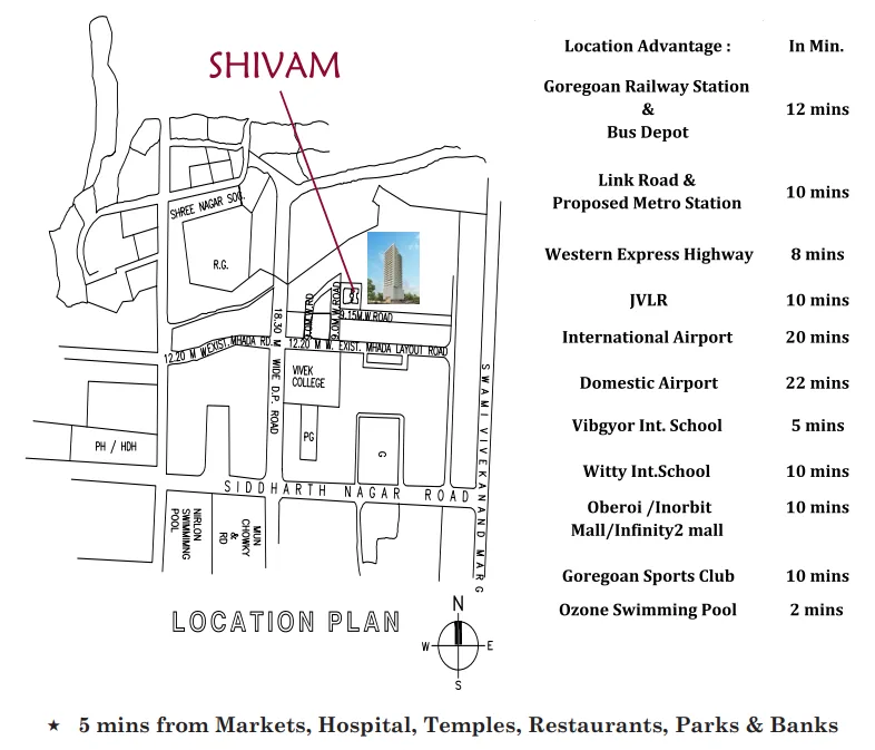 Goodwill CHS, Goregaon West — floor plan 2