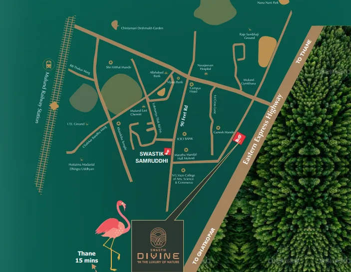 Swastik Divine, Mulund East — floor plan 2