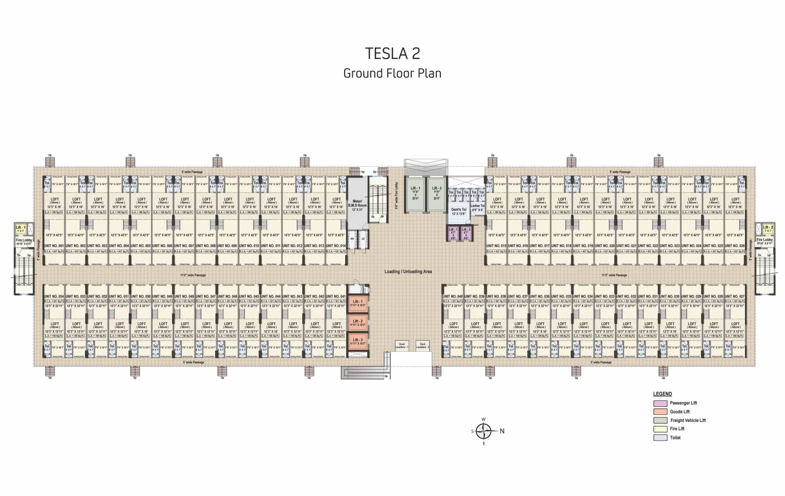 Raheja Tesla 2, Juinagar — floor plan 1