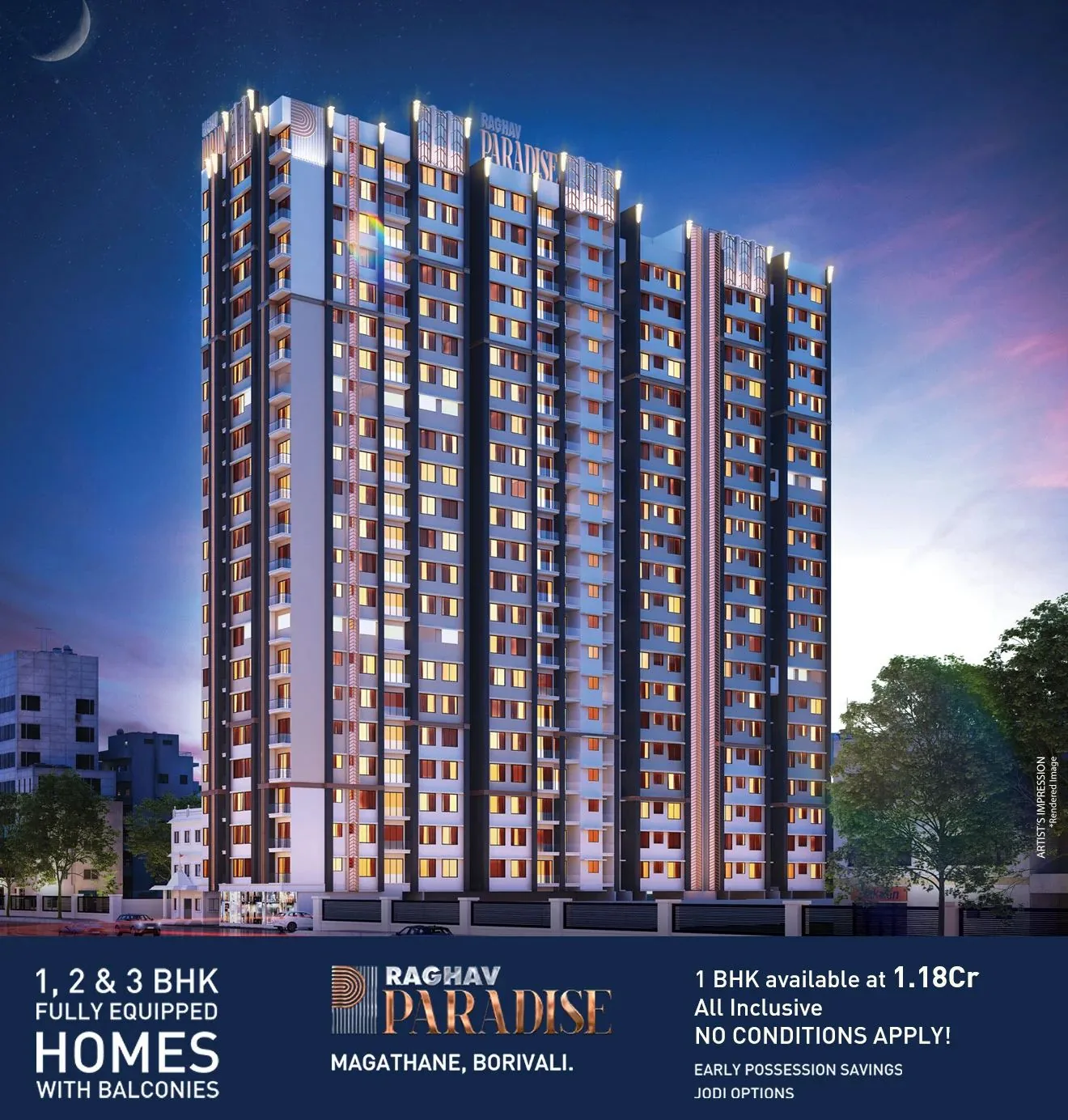 Raghav Paradise, Borivali East