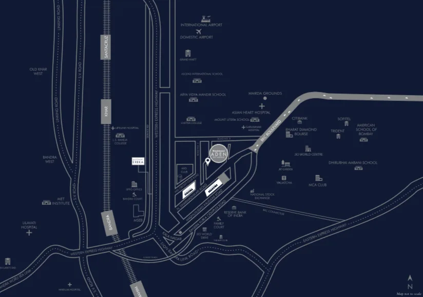 Rustomjee Aden, Bandra East — floor plan 2