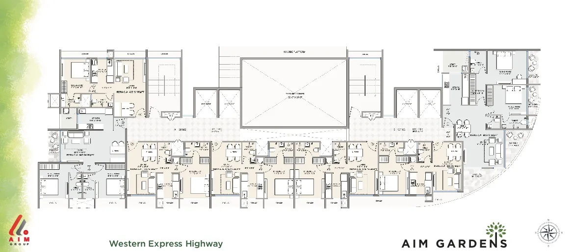 Aim Gardens, Jogeshwari — floor plan 1