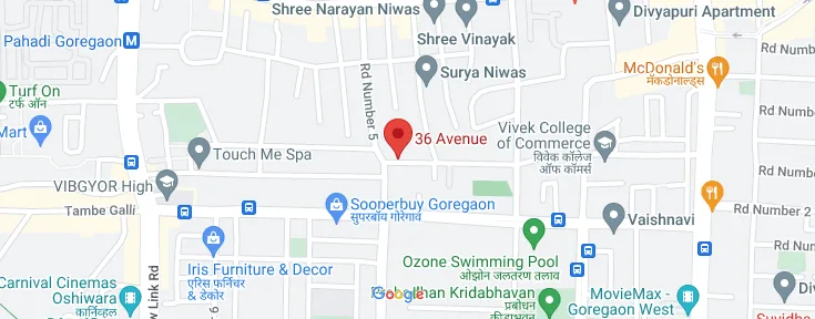 36 Avenue, Goregaon West — floor plan 1