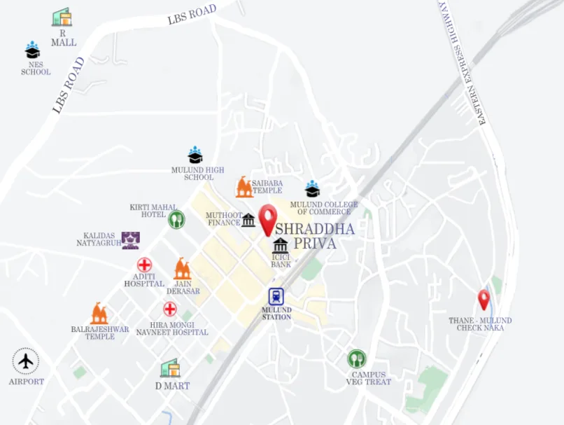Shraddha Priva, Mulund West — floor plan 2