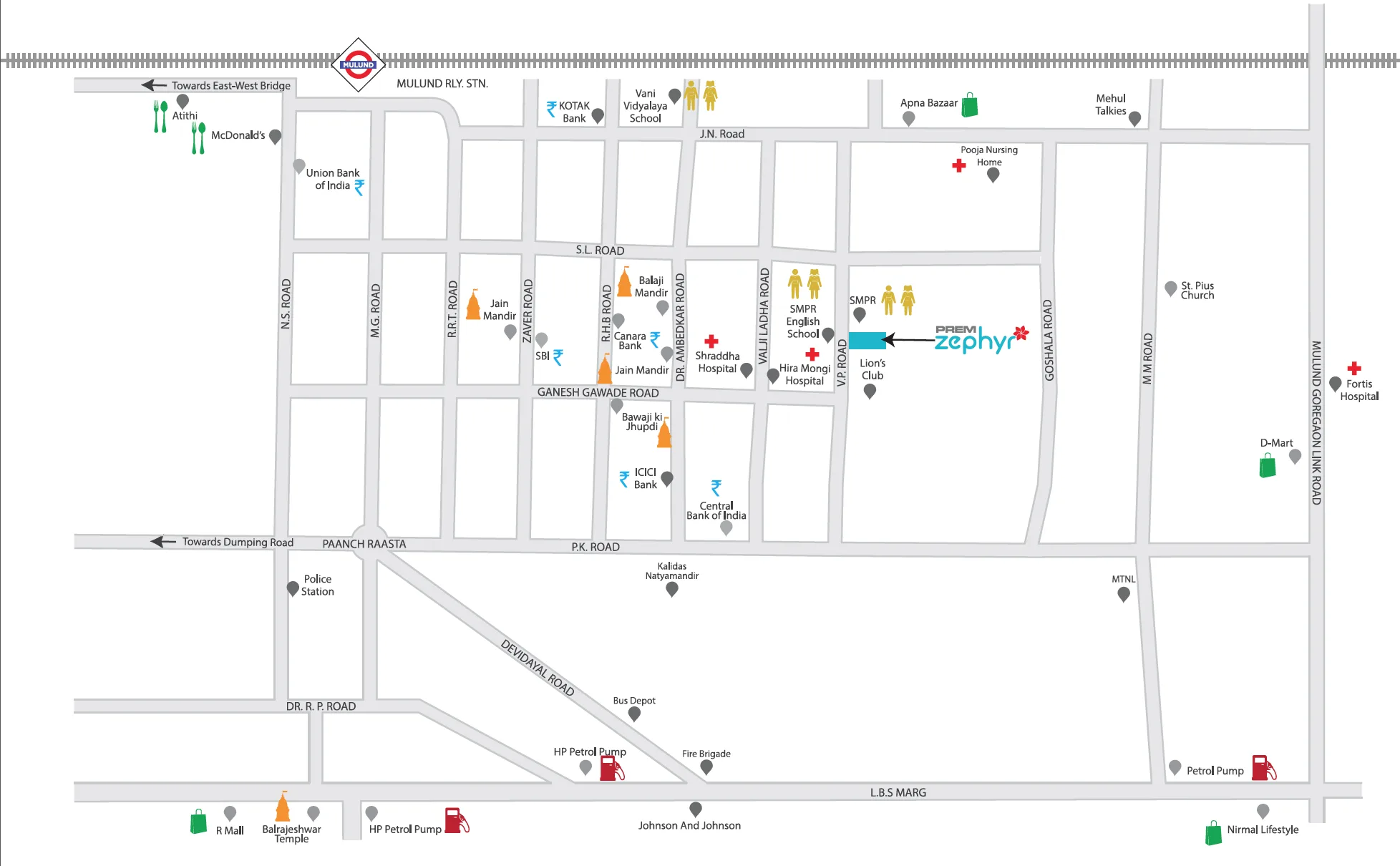 Prem Zephyr, Mulund West — floor plan 2