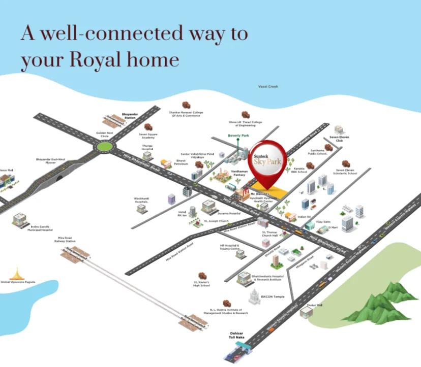 Sunteck Sky Park 2, Mira Road — floor plan 2