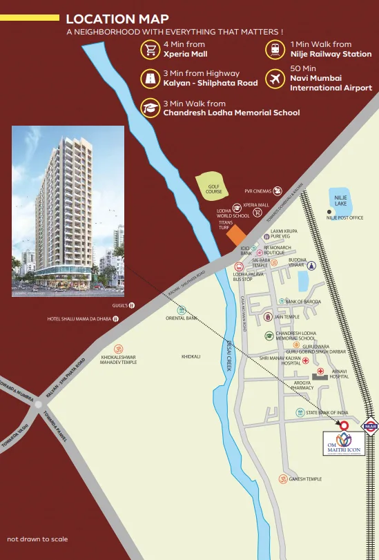 Om Maitri Icon, Kalyan — floor plan 2