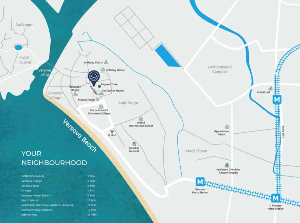 Ocean View, Andheri West — floor plan 2