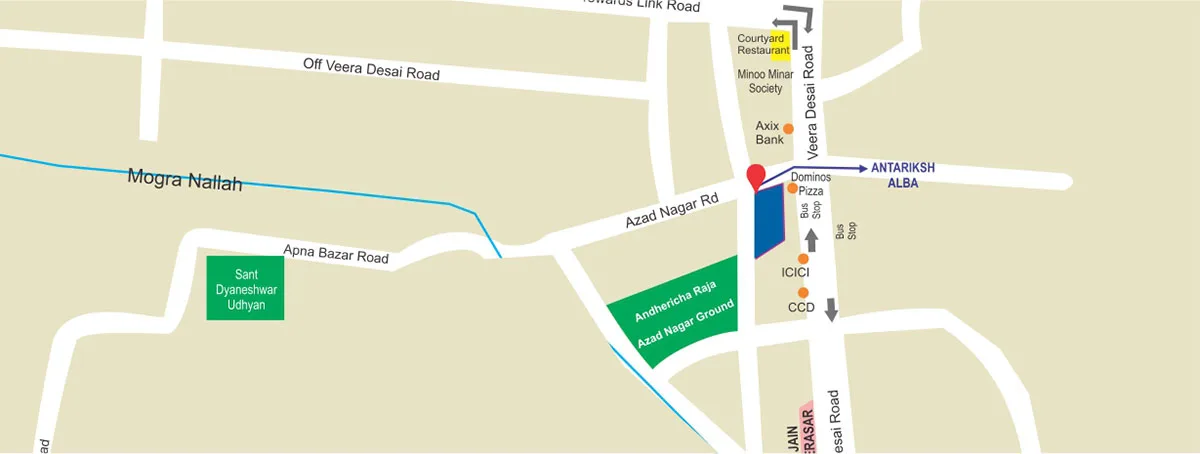 Antariksh Alba, Andheri West — floor plan 2