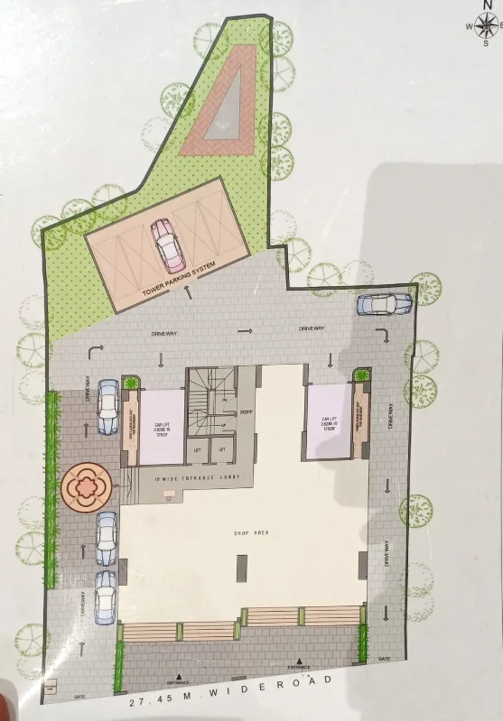 Grande Edifice, Kandivali East — floor plan 1